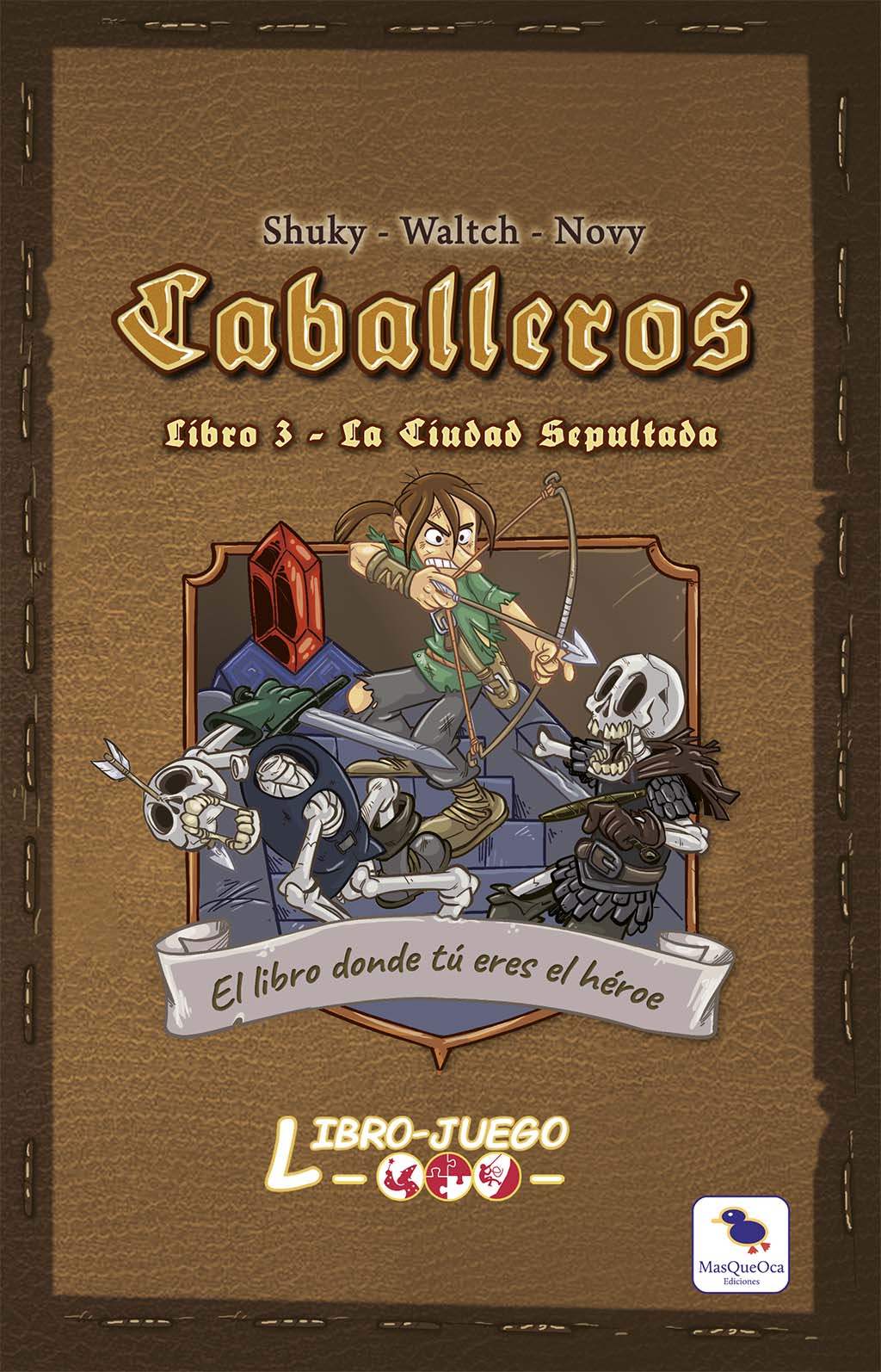 Libro Juego: Caballeros 3 - La ciudad Sepultada