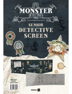 Little Monster Detectives: Senior Detective Screen (Inglés)