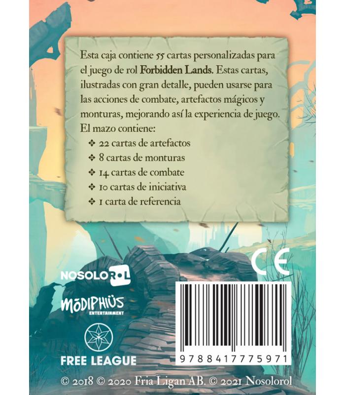 Forbidden Lands: Mazo de Cartas - Imagen 2