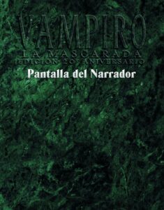 Vampiro V20: Pantalla del Narrador