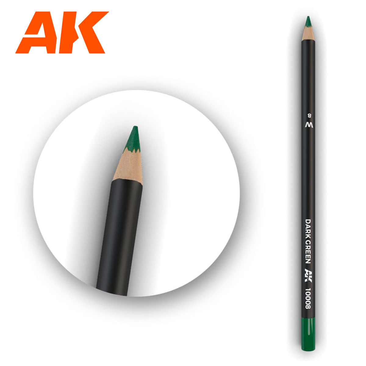 AK Weathering Pencils: Dark Green AK10008