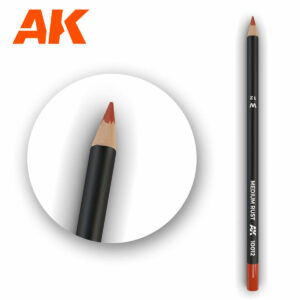 AK Weathering Pencils: Medium Rust AK10012