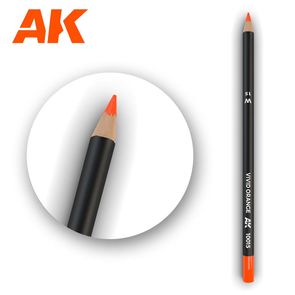 AK Weathering Pencils: Vivid Orange AK10015