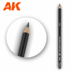 AK Weathering Pencils: Gun Metal (Graphite) AK10018