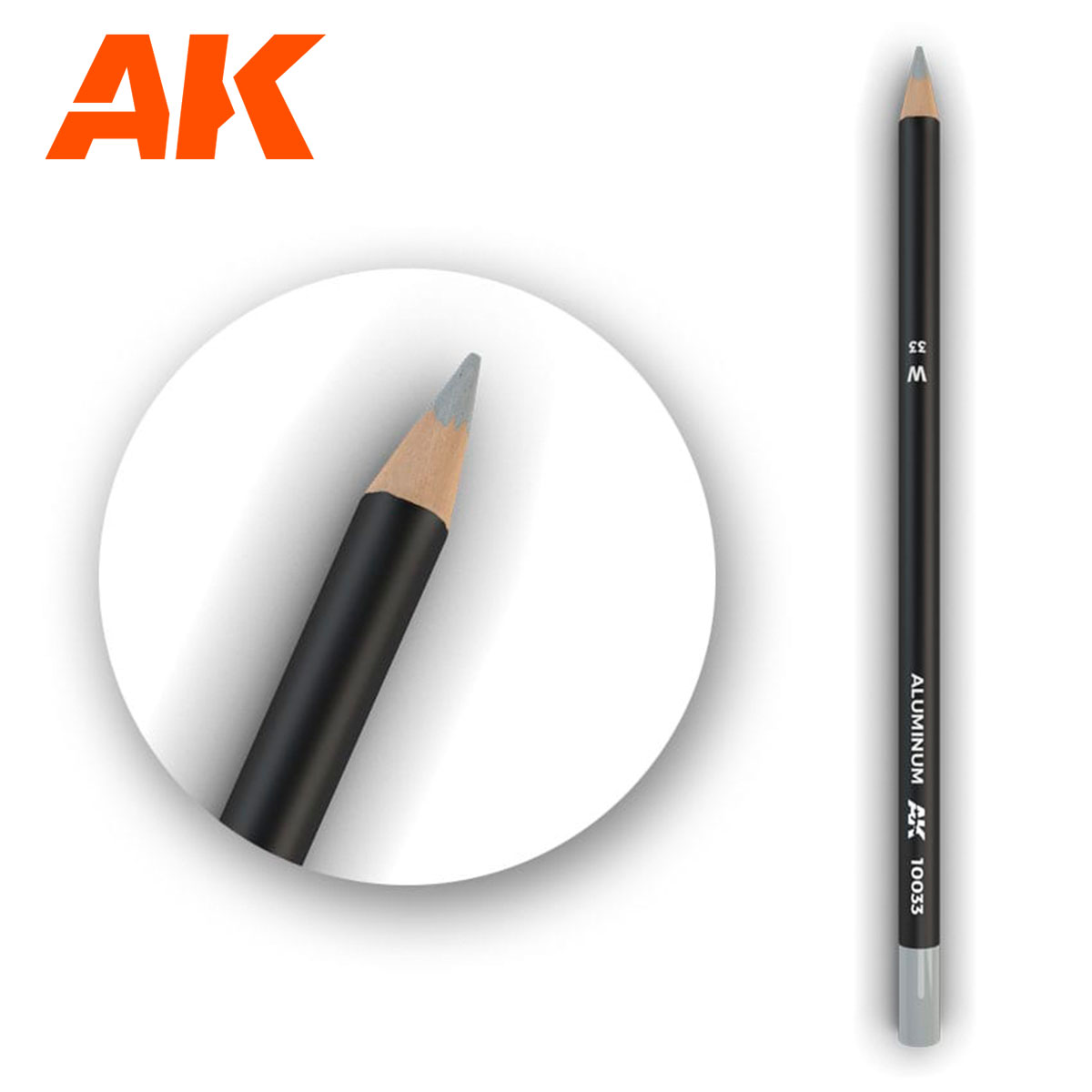 AK Weathering Pencils: Aluminium AK10033