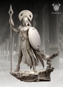 Kimera: Models – Athena, Goddess of Justice