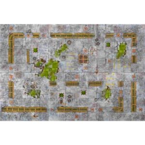 Kraken Wargames Gaming Mat – Industrial Grounds 91cmx91cm