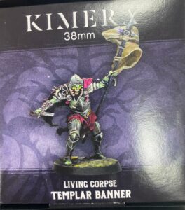 Kimera: Models – Living Corpse Templar Banner 38mm