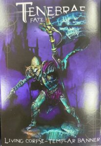 Kimera: Models – Living Corpse Templar Banner 75mm
