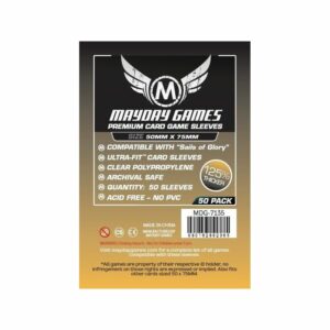 Mayday: Premium Custom Card Sleeves 50x75mm (50u) (7135)