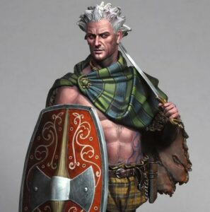 Gaulish Warrior, Alesia, 52 BC