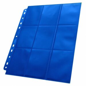 Ultimate Guard: Páginas laterales de 18 bolsillos Azul