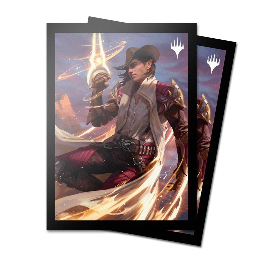 UP: Outlaws of Thunder Junction 100ct Deck Protector Sleeves - Kellan, the Kid