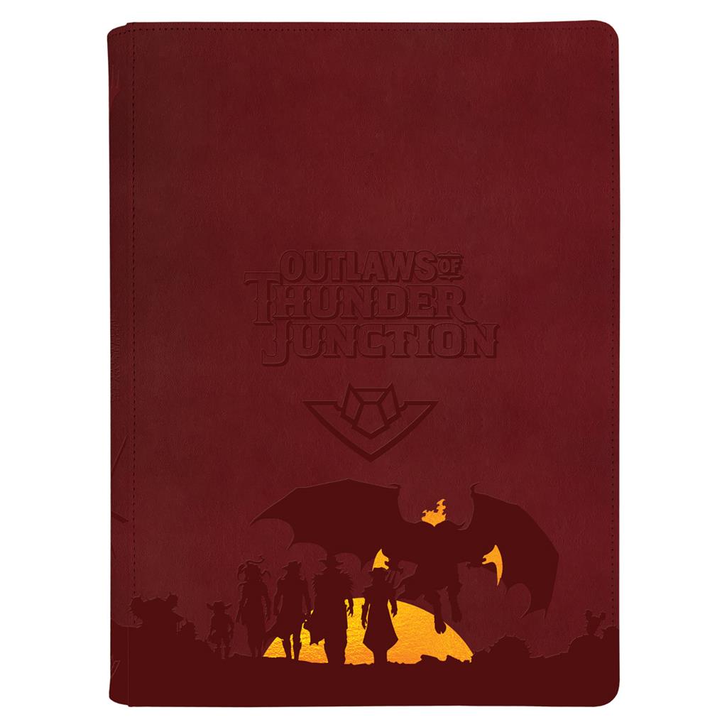 UP - Outlaws of Thunder Junction 9-Pocket Premium Zippered PRO-Binder Z for Magic: The Gathering