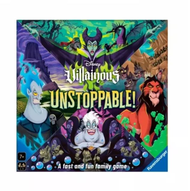 Disney Villainous Unstoppable (ES/EN/IT/DE/PO)