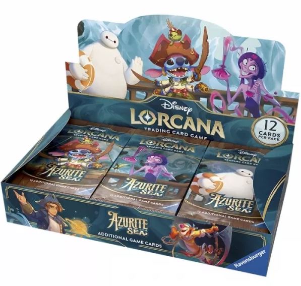 Lorcana TCG: Azurite Sea Booster Box (24) EN
