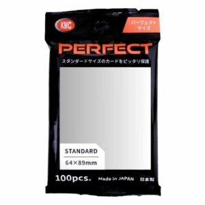 KMC: Standard Sleeves – Perfect Hard (50 Sleeves)