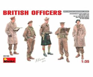 MiniArt: Figuras British Officers, escala 1/35