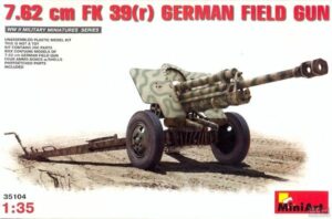 MiniArt: 7,62cm FK 39 German Field Gun, escala 1/35