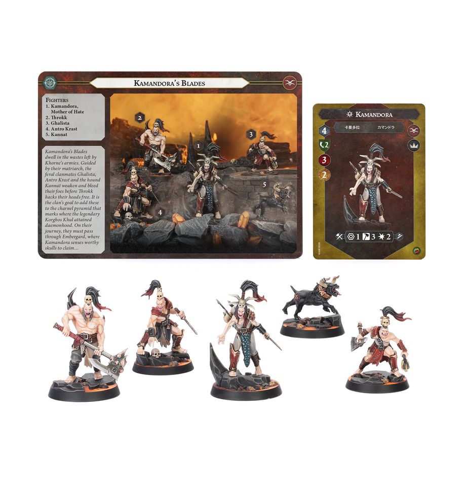 Warhammer Underworlds: Daughters of Khaine - Filos de Kamandora (34-008)