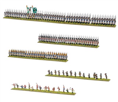 Black Powder: Epic Battles: Revolution! - Hessiians & Allies Brigade
