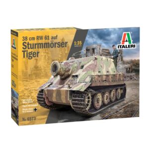 1:35 Italeri: Tanque 38 cm RW 61 auf Sturmmörser Tiger