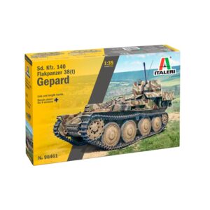1:35 Italeri: Tanque Sd. Kfz. 140 Flakpanzer 38 Gepard