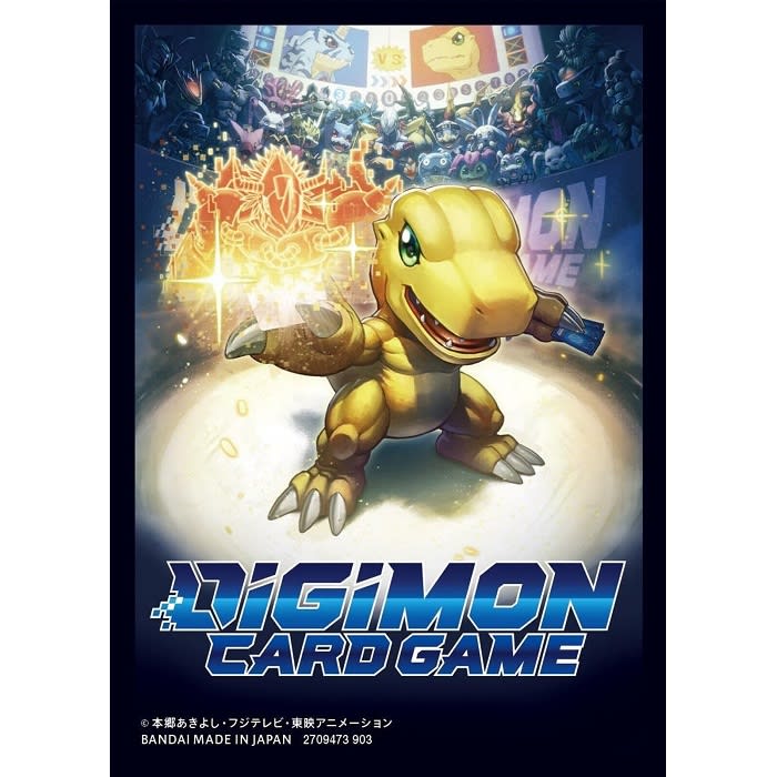 Digimon Card Game: Official Sleeves 2024 Agumon back