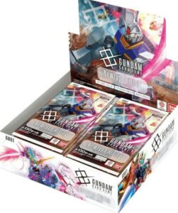 Gundam Card Game: Booster Display Newtype Rising GD01 (24 Boosters) – Ingles