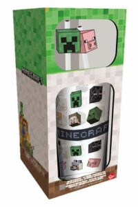 Minecraft Vaso Tumbler con pajitas Characters 485 ml