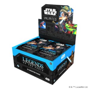 Star Wars Unlimited – Legends of the Force Booster Display (24 Booster) – Inglés