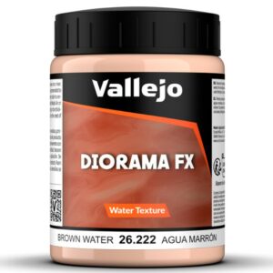 Vallejo Diorama FX Agua Marrón 200 ml (26222)