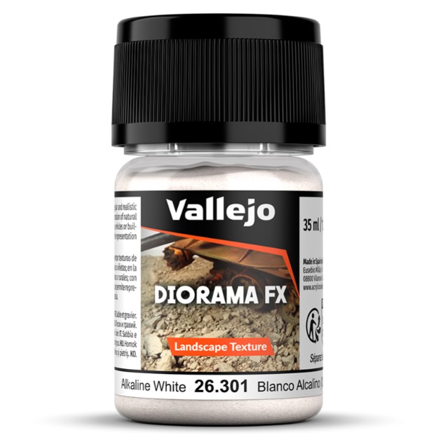Vallejo Diorama FX Blanco Alcalino 0,5-1 mm 35 ml (26301)
