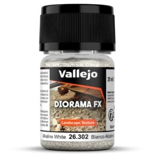 Vallejo Diorama FX Blanco Alcalino 1-2 mm 35 ml (26302)