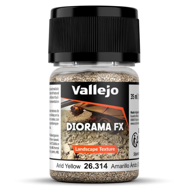 Vallejo Diorama FX Amarillo Árido 1-2 mm 35 ml (26314)