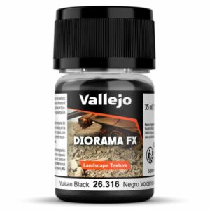 Vallejo Diorama FX Negro Volcánico 0,5-1 mm 35 ml (26316)