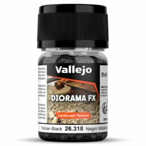 Vallejo Diorama FX Negro Volcánico 2-5 mm 35 ml (26318)