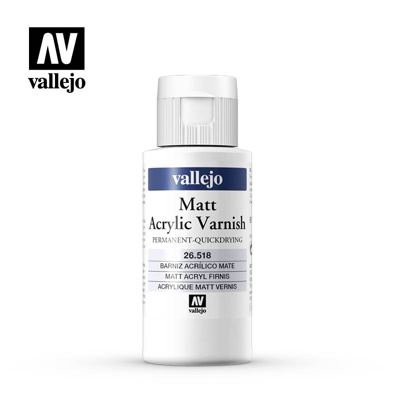 Vallejo: Barniz Acrílico Mate 60ml (26518)