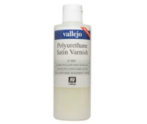 Vallejo: Barniz Poliuretano – Satinado 200ml. 27652