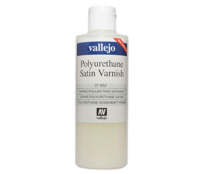 Vallejo: Barniz Poliuretano - Satinado 200ml. 27652