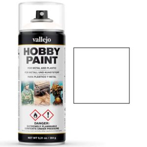 Vallejo: Imprimación Spray – Blanco 400ml (28010)