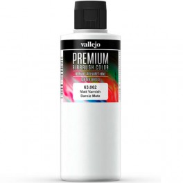 Vallejo: Premium Color - Barniz Mate 200ml 63062