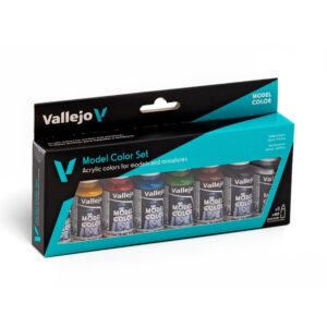 Vallejo: Set de 8 Model Color Wargames Basics – Envases de 18ml (70260)