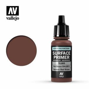Vallejo: Surface Primer – Rotbraun RAL8012 (17ml) 70605