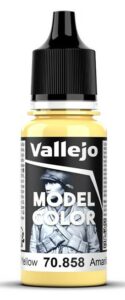 Vallejo: Model Color – 023: Amarillo Hielo 70858