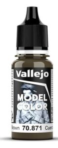 Vallejo: Model Color – 144: Marron Cuero Oscuro 70871