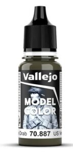 Vallejo: Model Color – 122: US Verde Oliva 70887