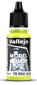 Vallejo: Model Color – 090: Amarillo Verde 70954