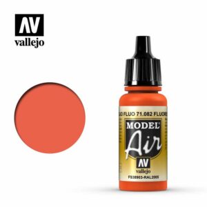Model Air: Rojo Fluor 71082