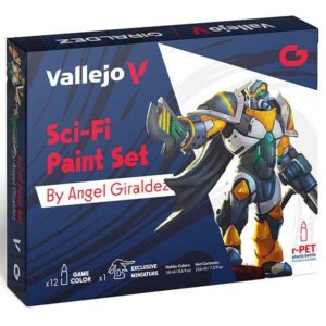 Vallejo: Set 12 G.C. figura Sci-Fi Paint Set by Angel Giraldez (72313)
